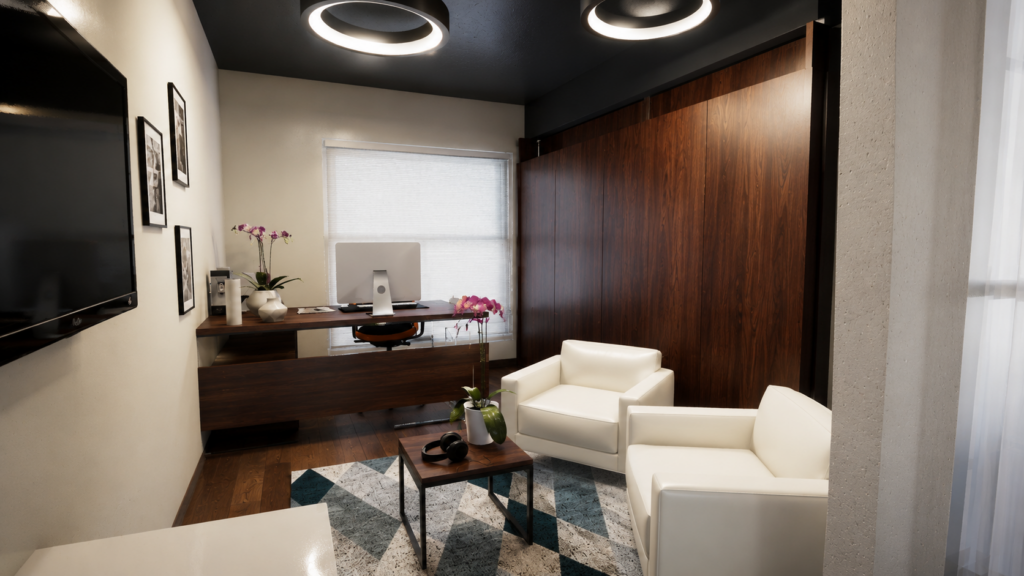 visualizacion 3d oficina en prodvidencia