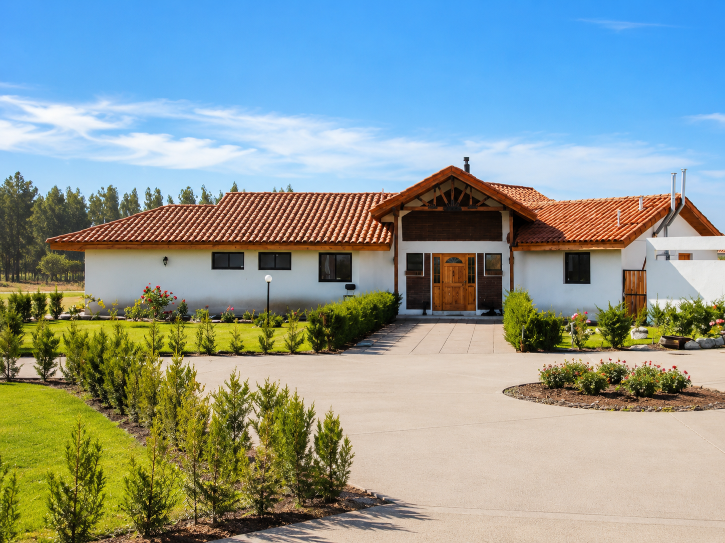 Casa estilo colonial, Calera de Tango