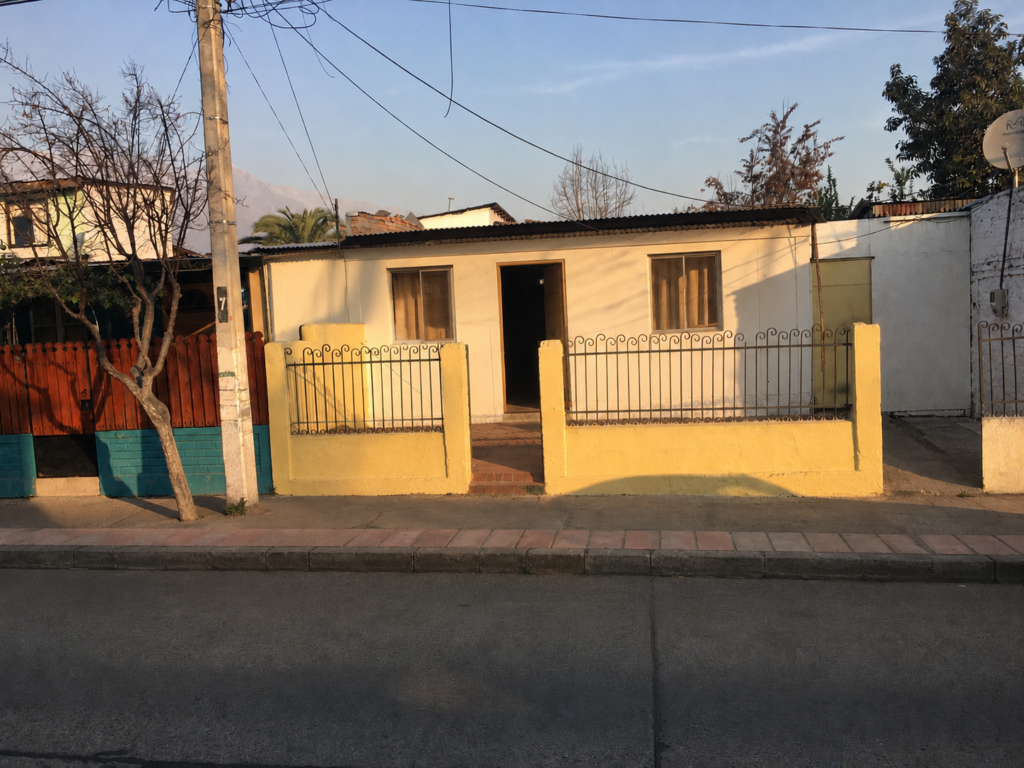 Casa original antes de remodelación en Las Condes