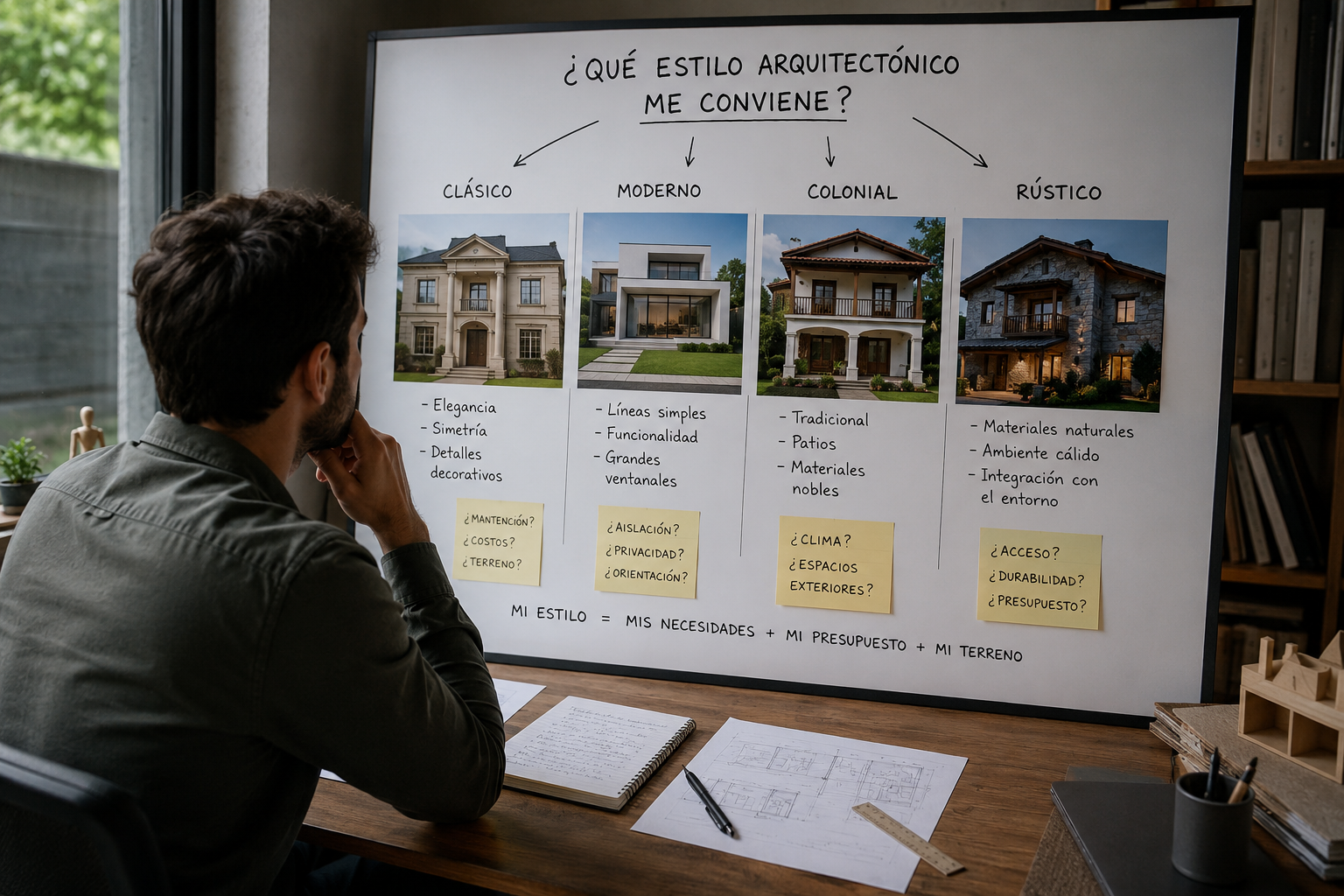 ¿Cómo elegir el estilo arquitectónico de tu casa?